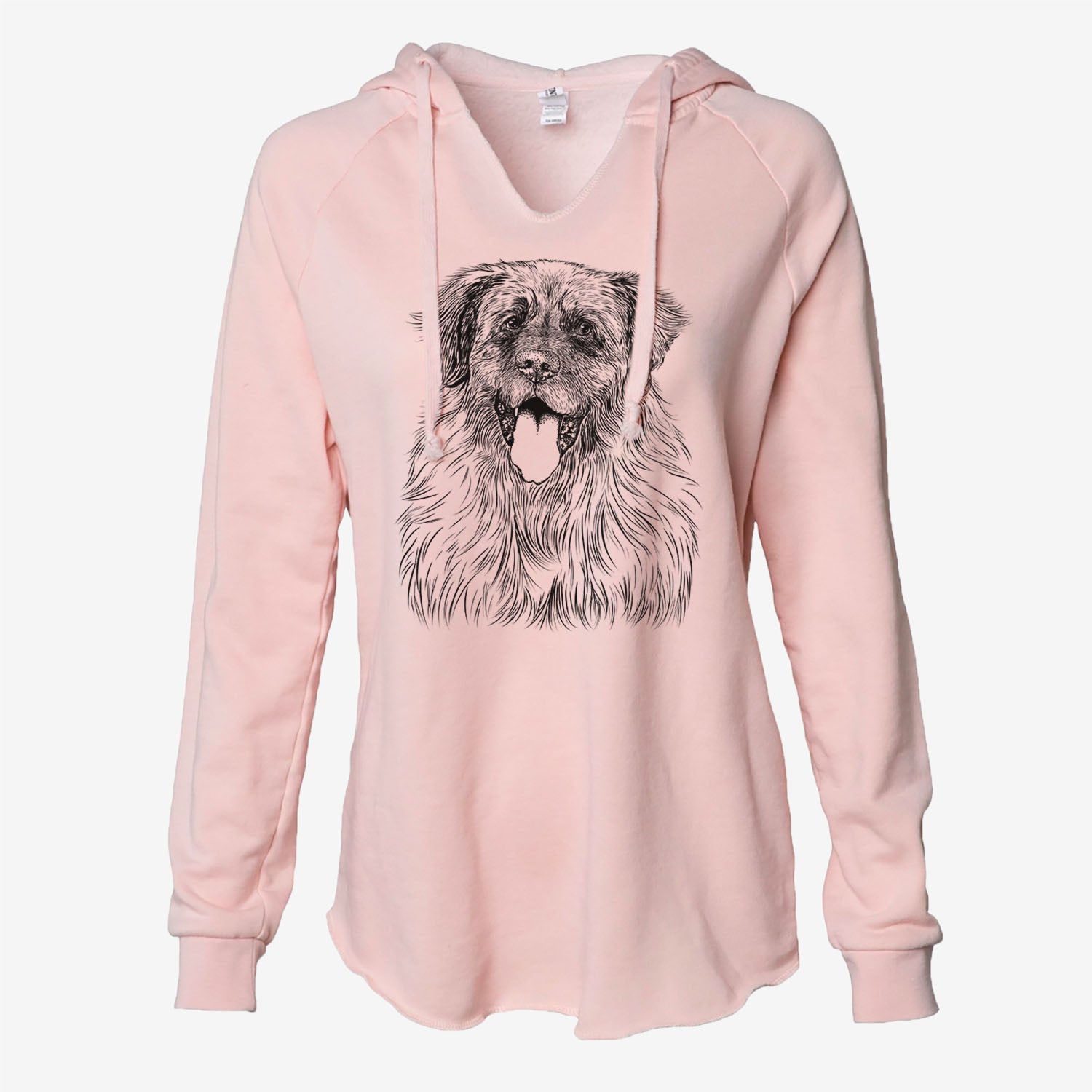 Bamboo the Leonberger - Cali Wave Hooded Sweatshirt