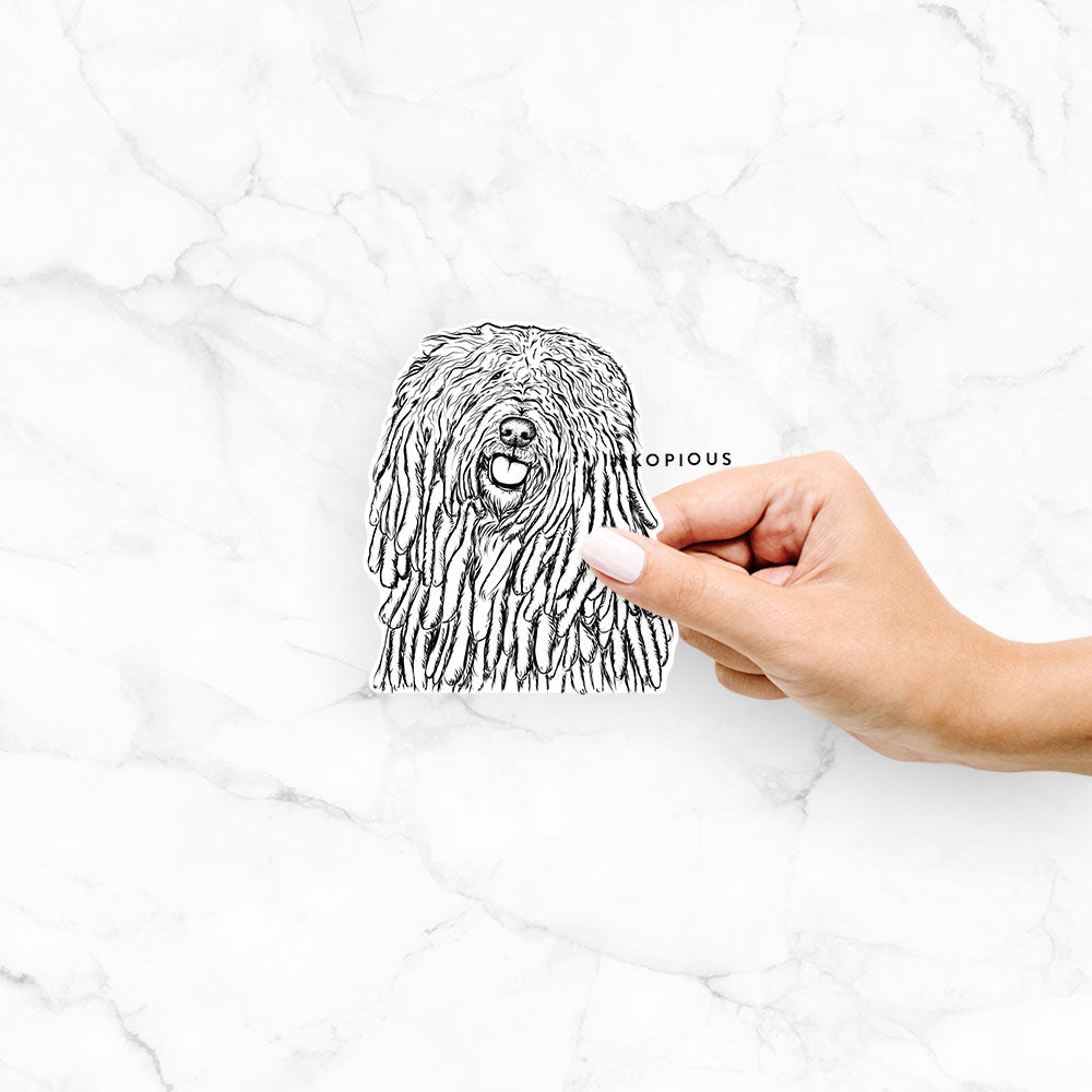 Barry the Komondor - Decal Sticker