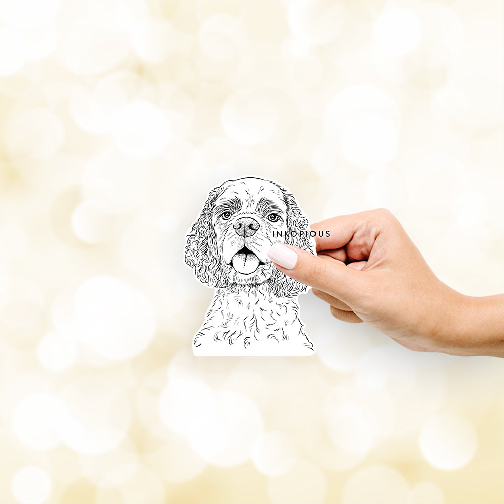 Baxter the Cocker Spaniel - Decal Sticker