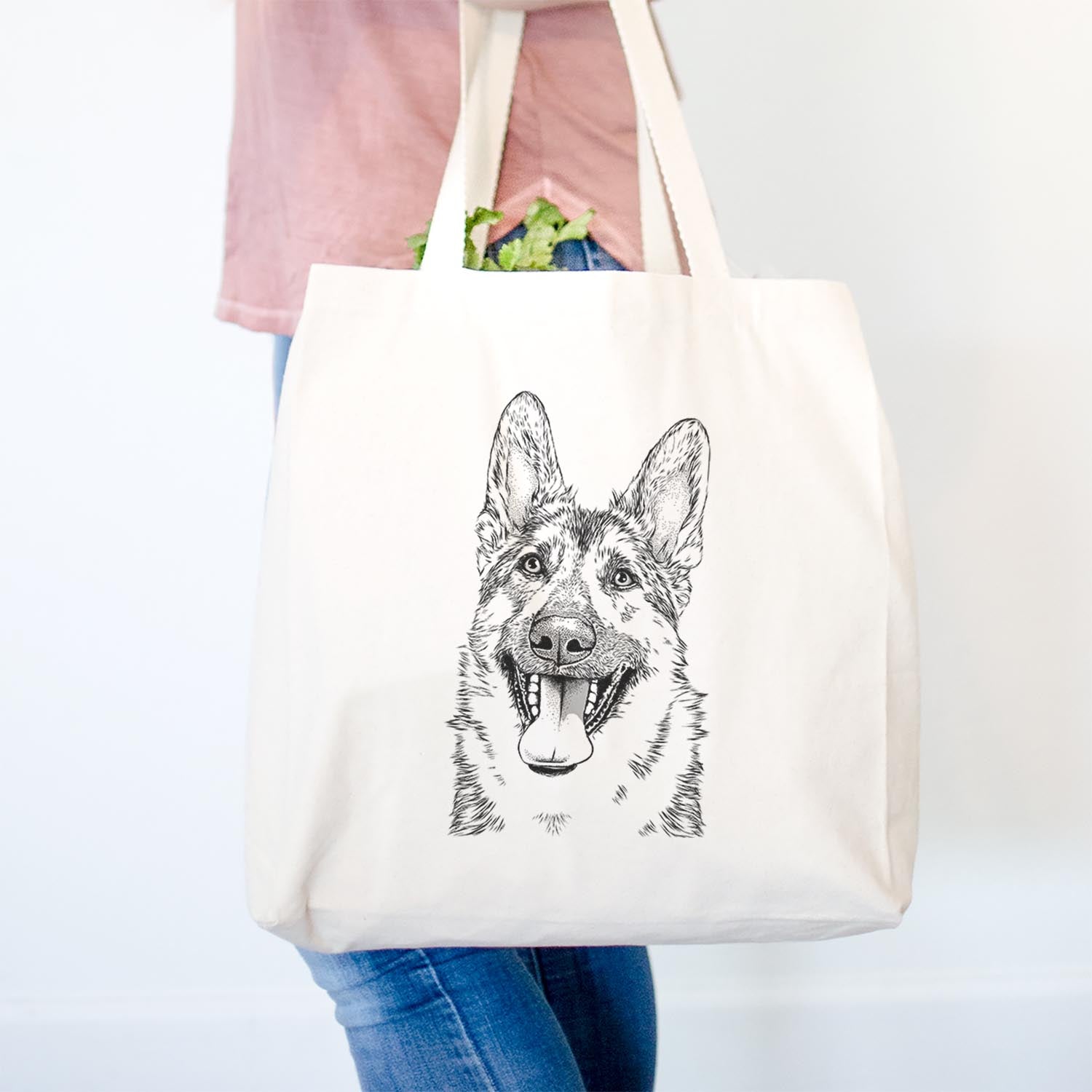 Benson the German Shepherd - Tote Bag