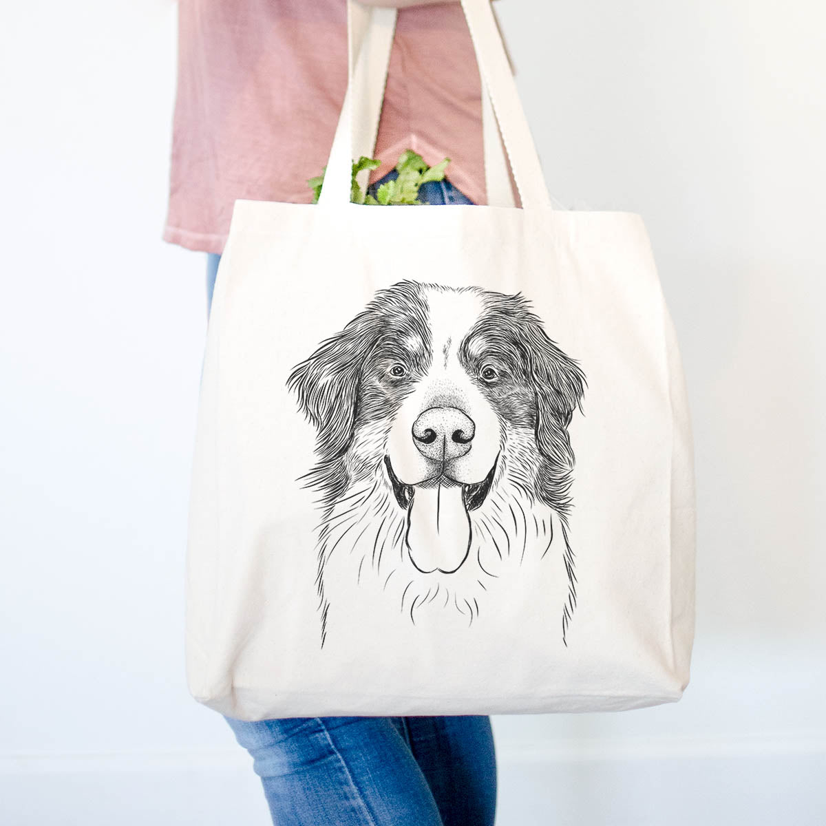 Blaze the Bernese Mountain Dog - Tote Bag