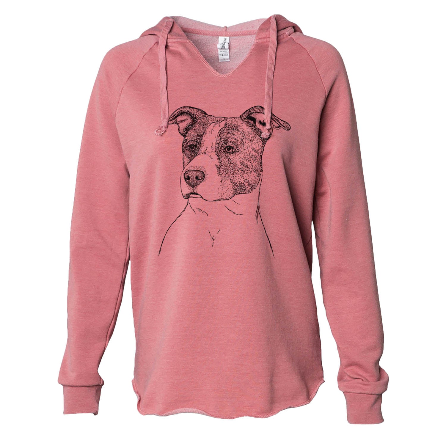 Blu the Pitbull - Cali Wave Hooded Sweatshirt