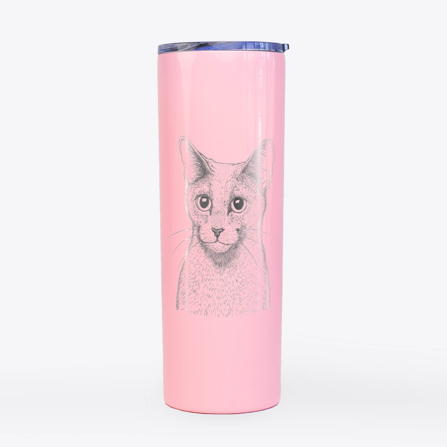 Blue the Russian Shorthair Cat - 20oz Skinny Tumbler