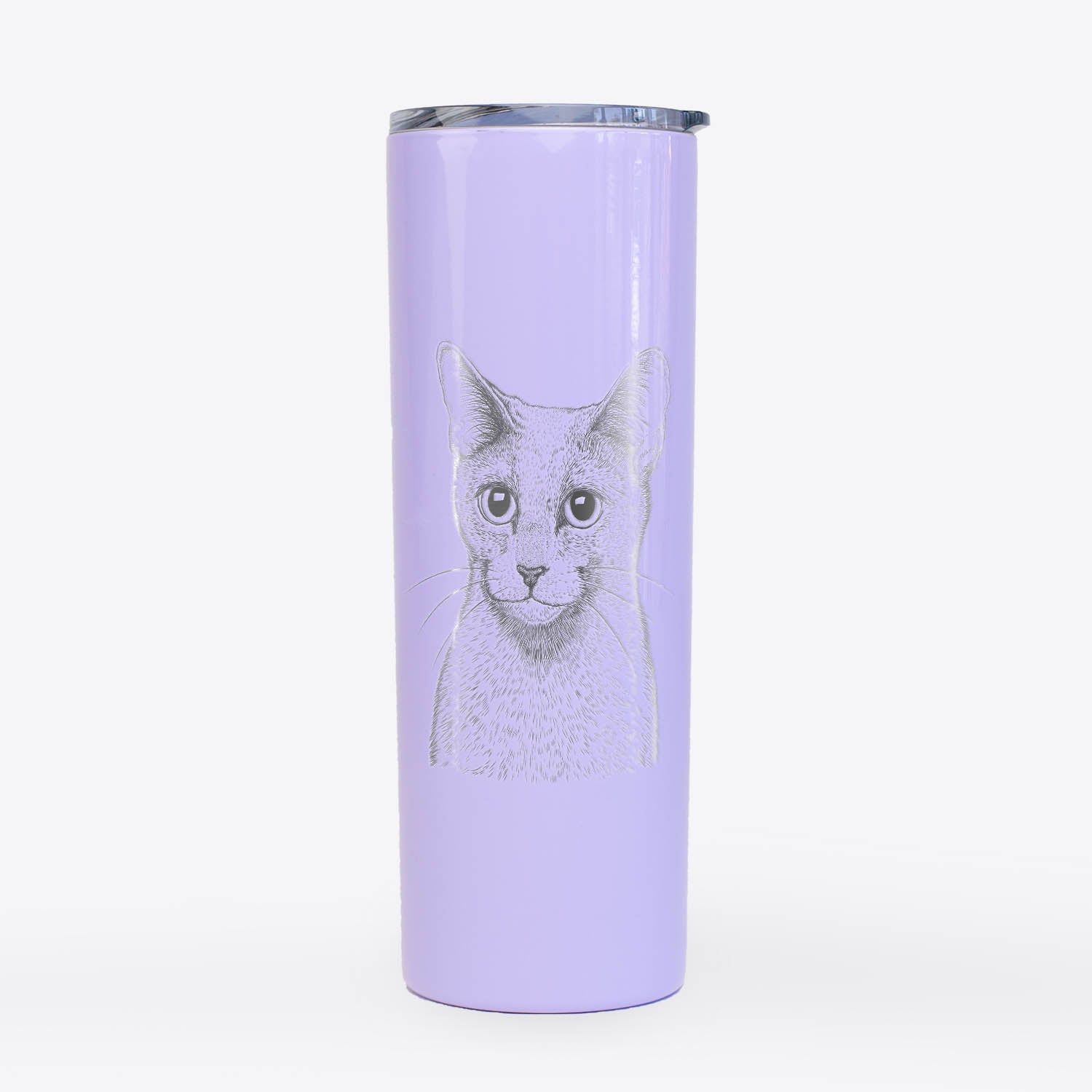 Blue the Russian Shorthair Cat - 20oz Skinny Tumbler