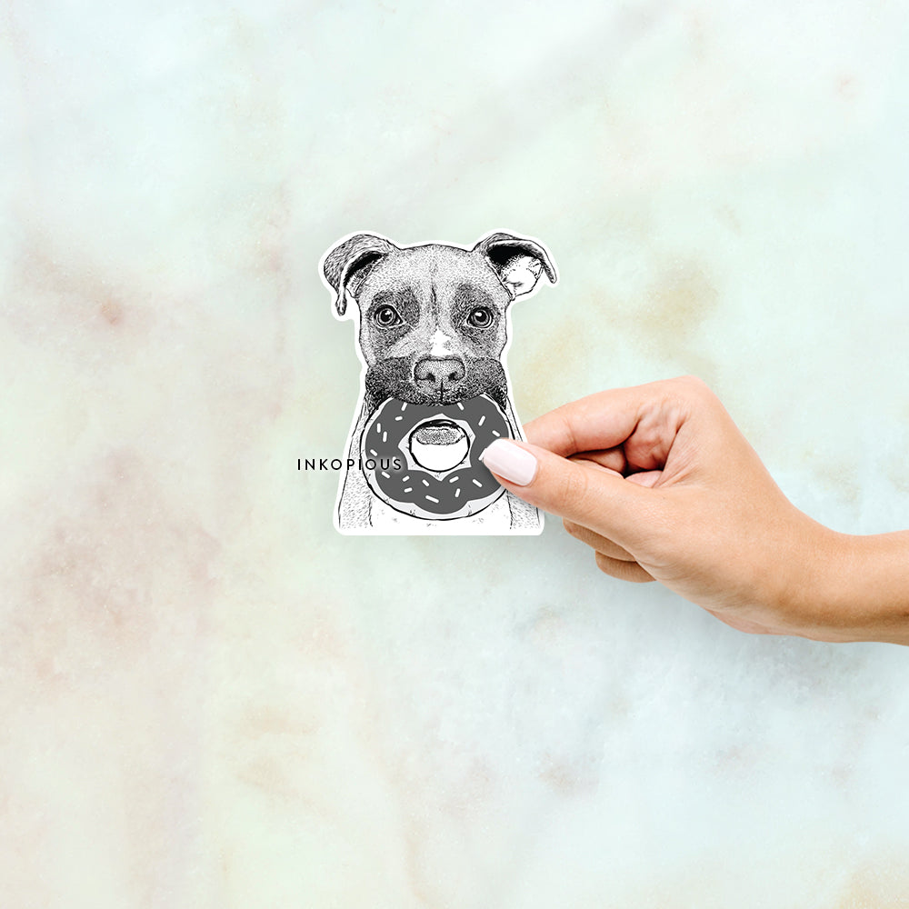 Bo the Boxer - Decal Sticker