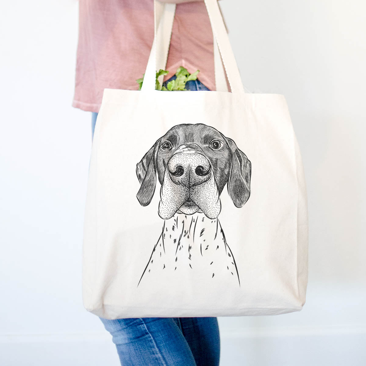 Booze the German Shorthaired Pointer - Tote Bag