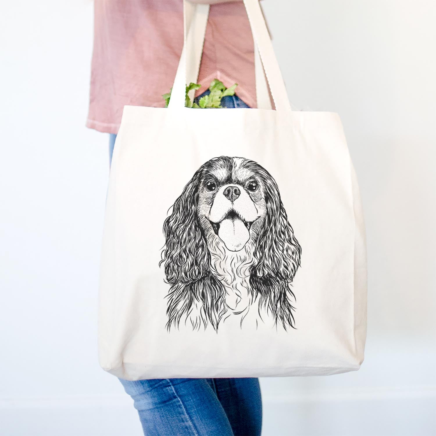 Brandy the Cavalier King Charles Spaniel - Tote Bag