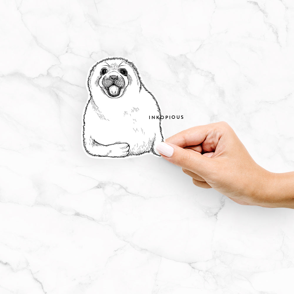 Bub the Harp Seal - Decal Sticker