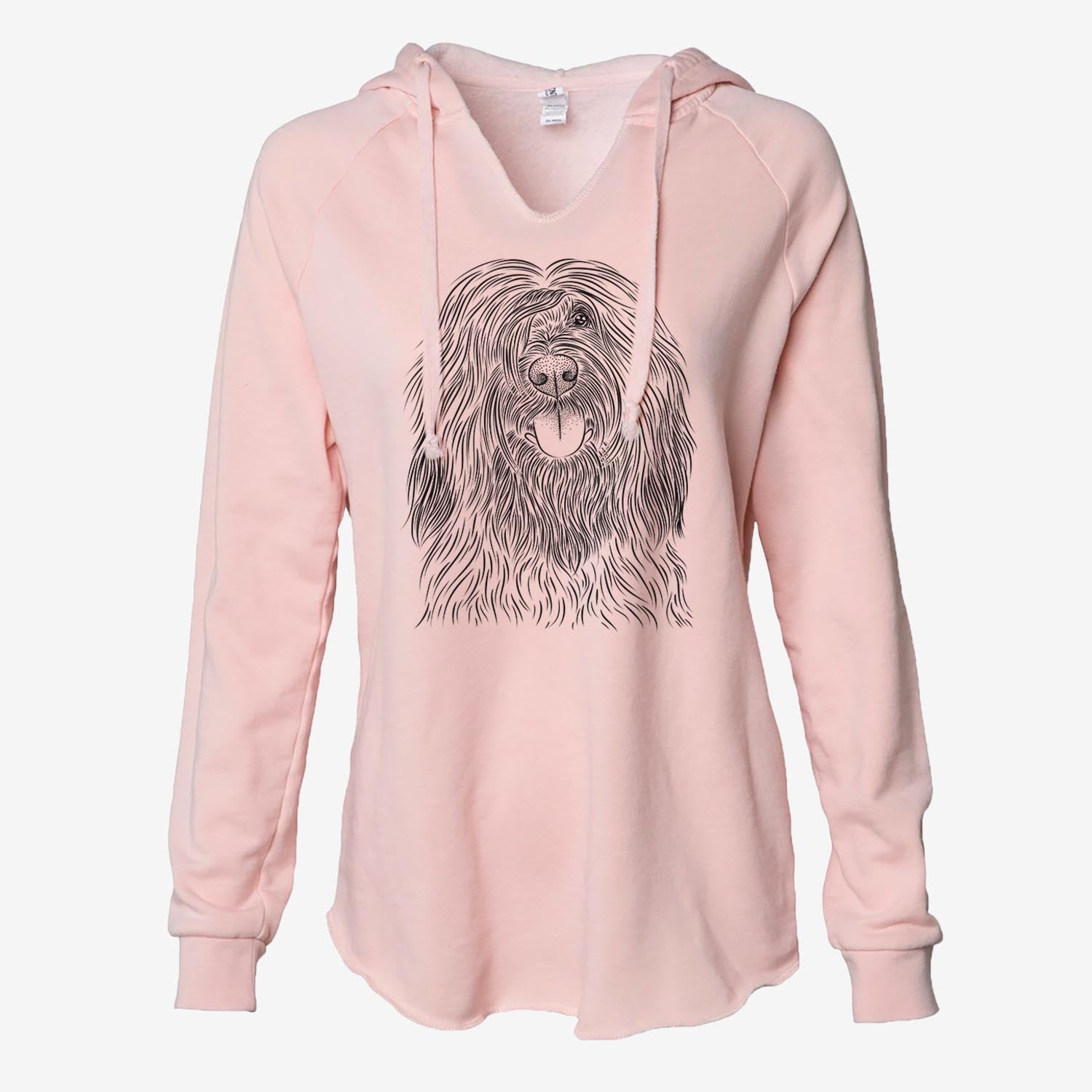 Bundy the Briard - Cali Wave Hooded Sweatshirt