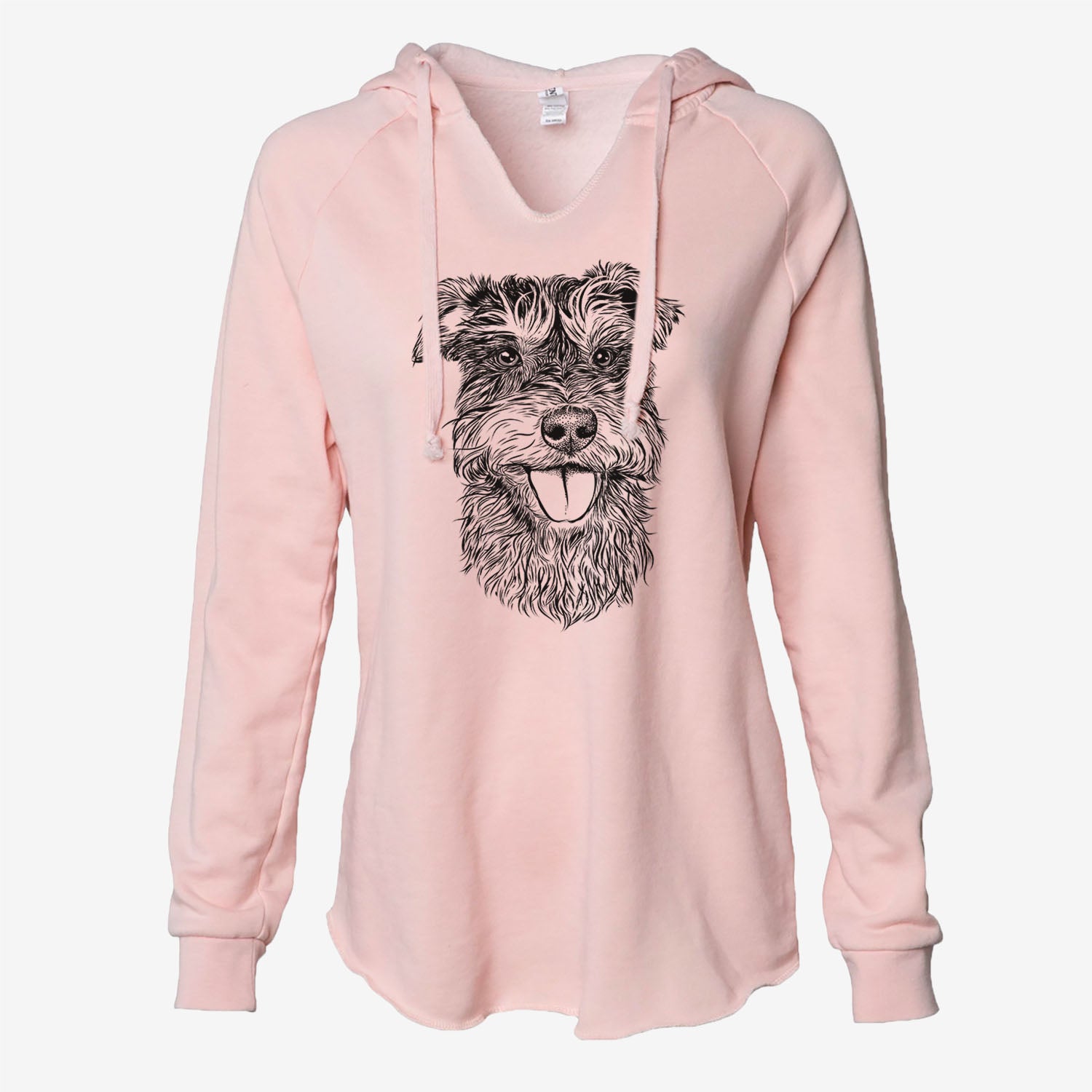 Buster the Schnoodle - Cali Wave Hooded Sweatshirt