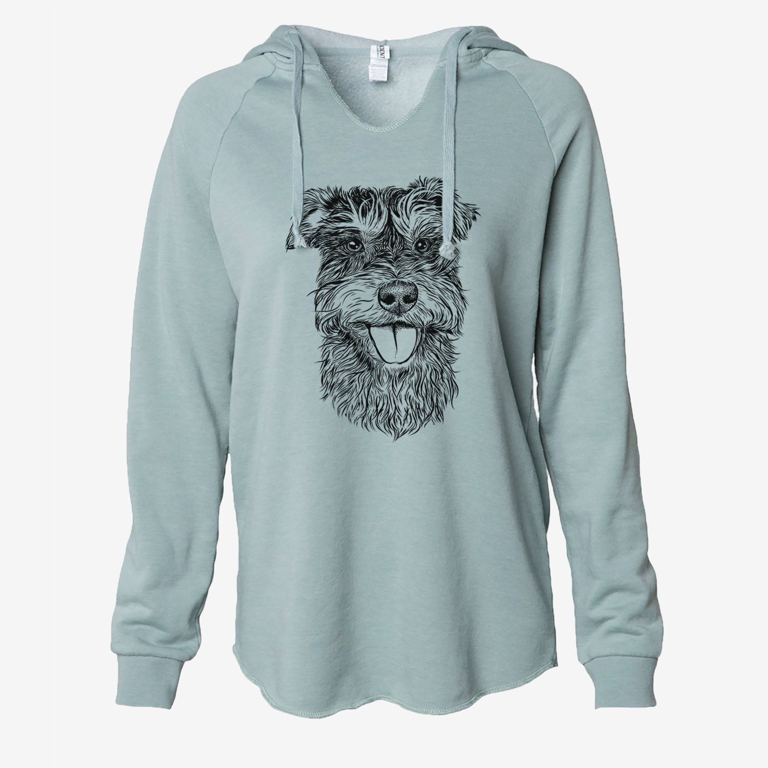 Buster the Schnoodle - Cali Wave Hooded Sweatshirt
