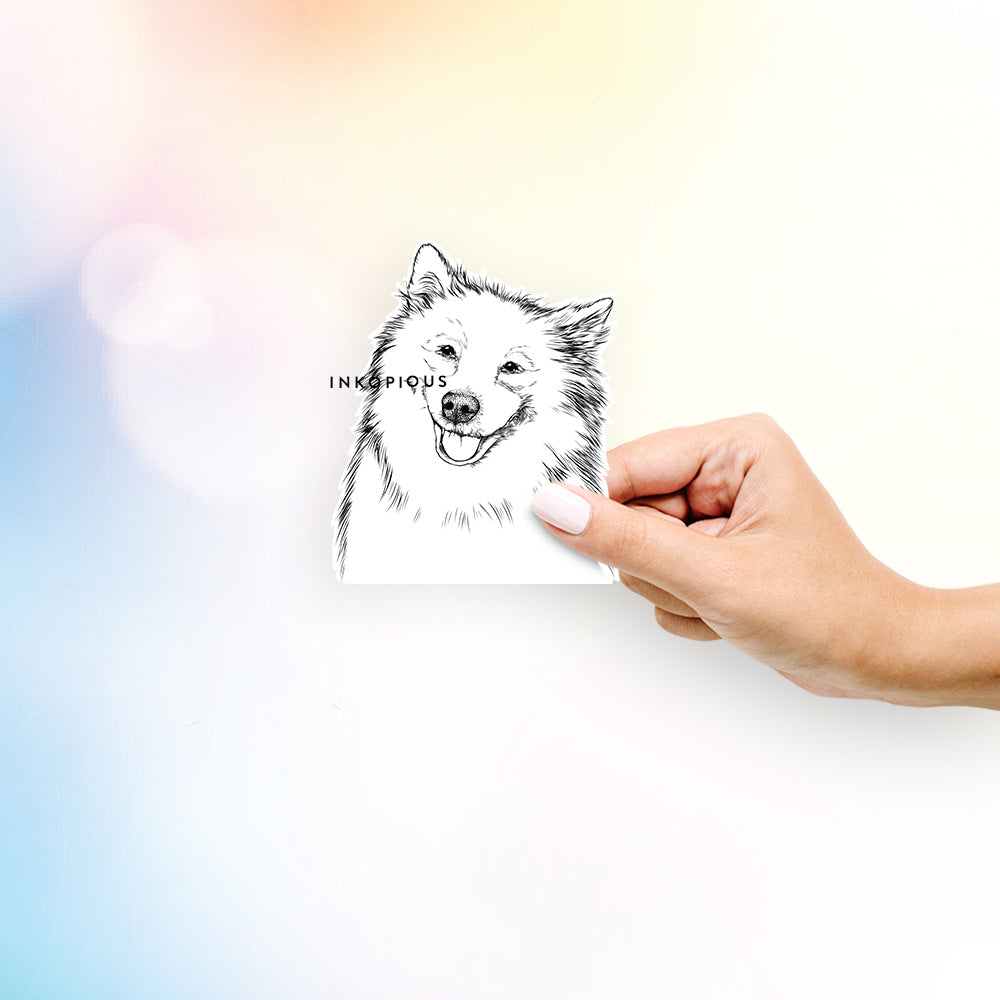 Caico the Samoyed - Decal Sticker