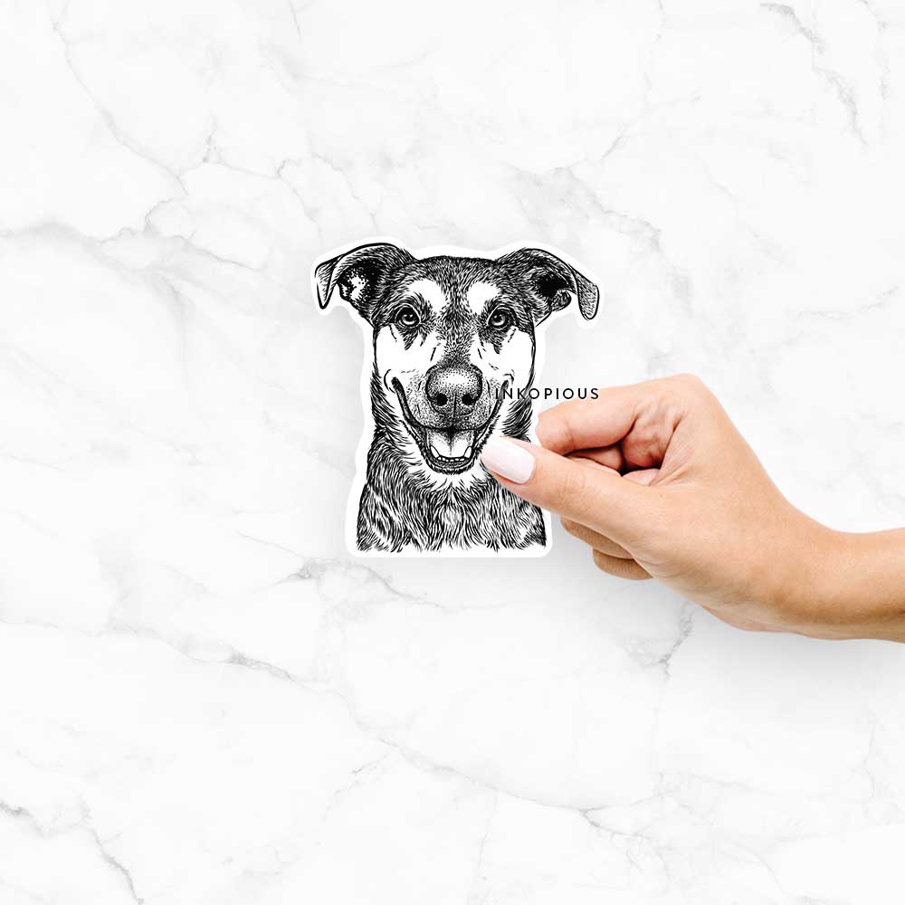 Case the Mixed Breed - Decal Sticker