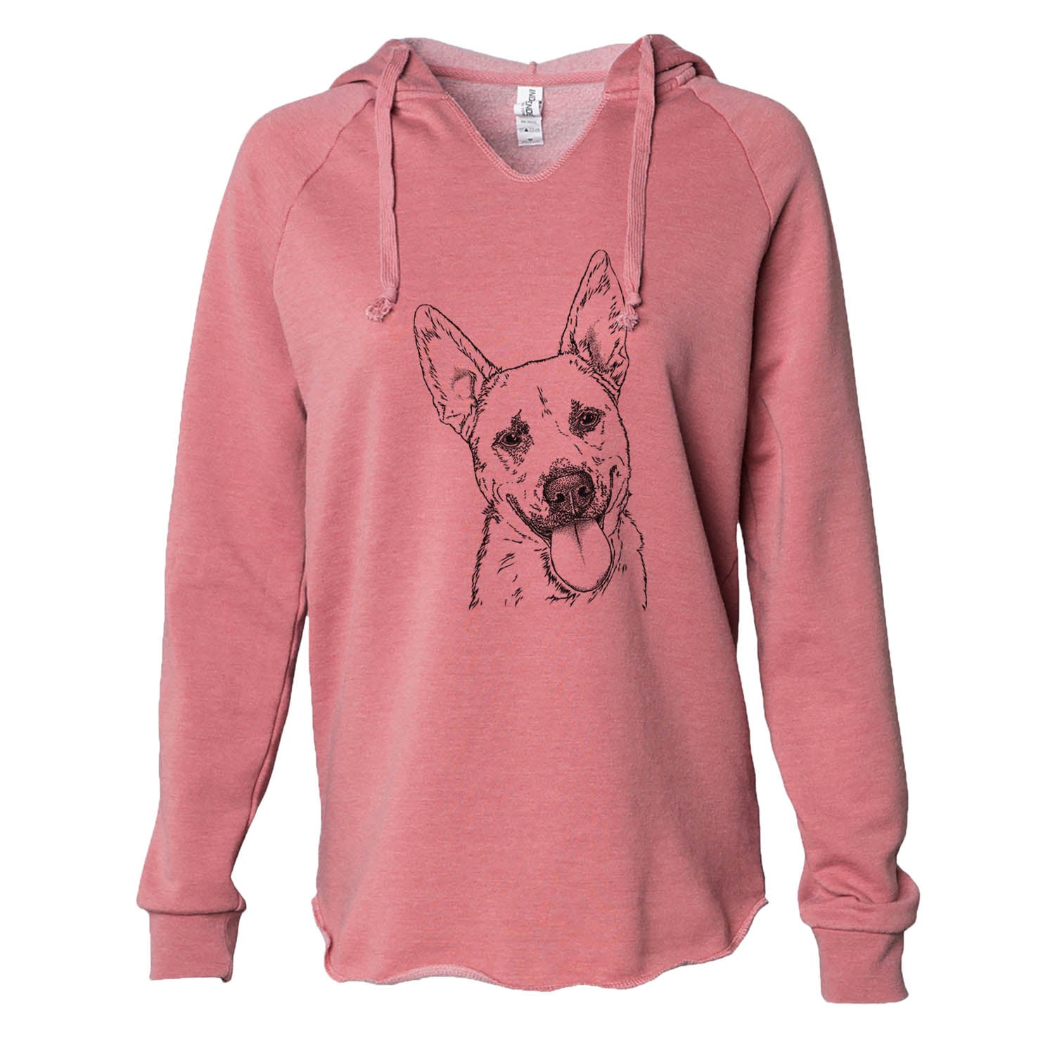 Charlie the Mixed Breed - Cali Wave Hooded Sweatshirt