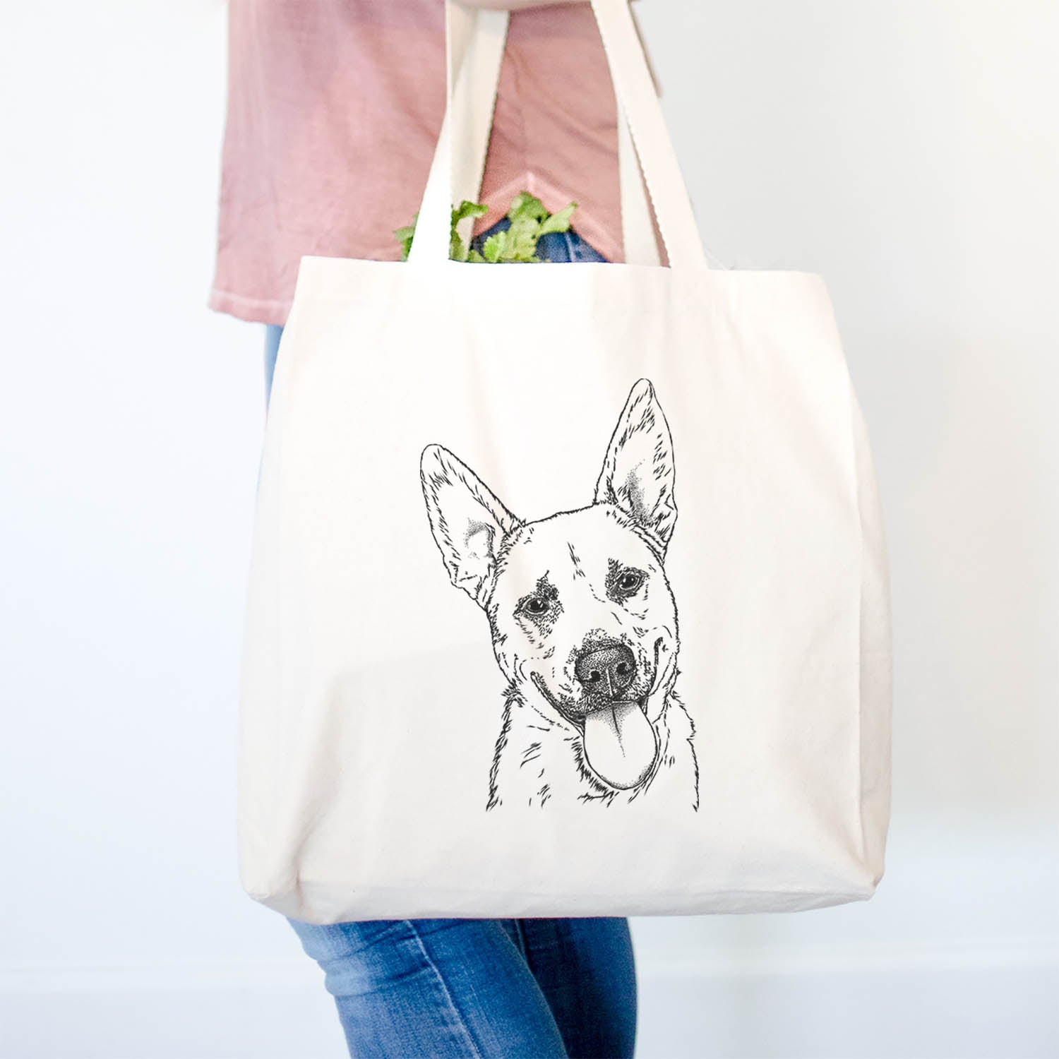 Charlie the Mixed Breed - Tote Bag