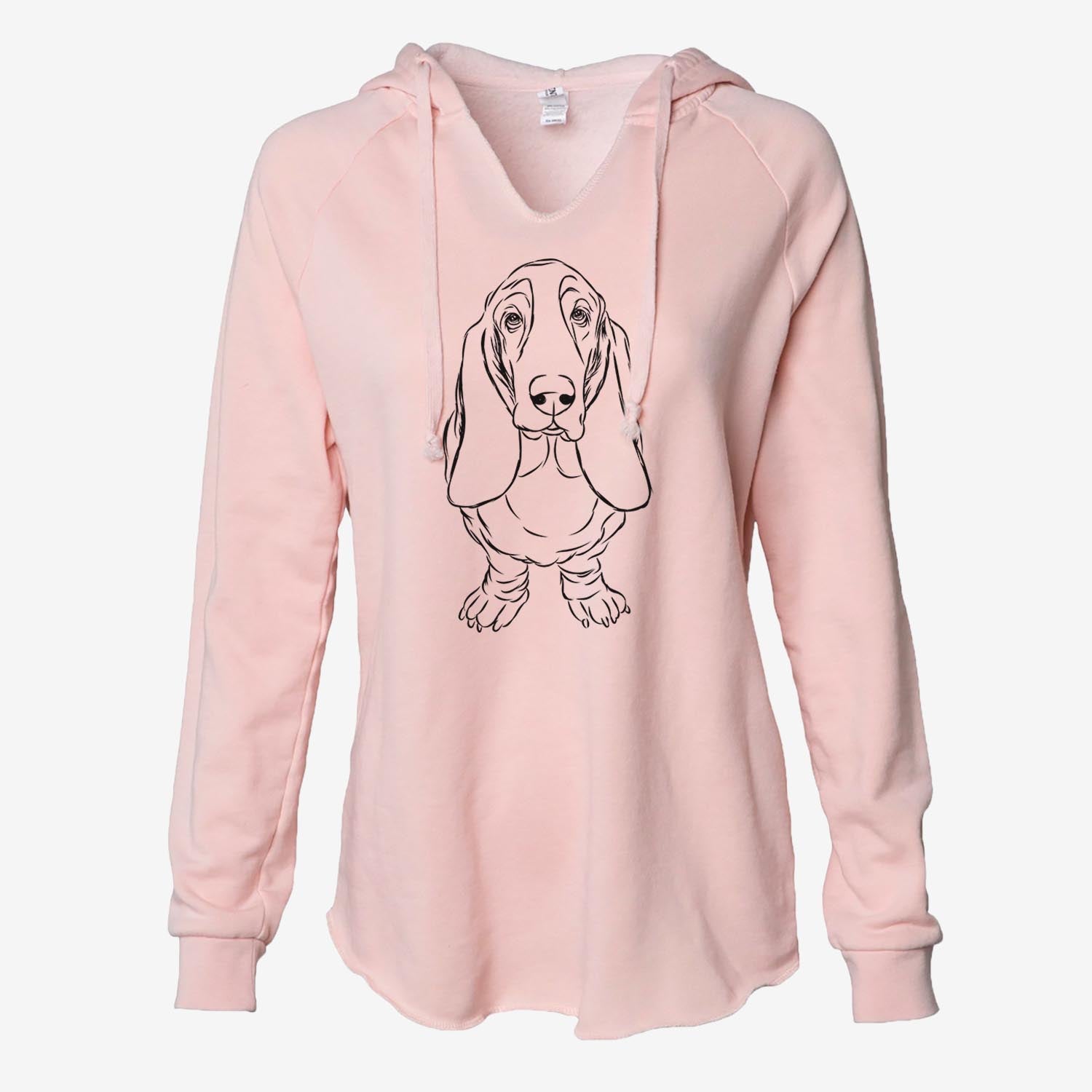 Charlie the Basset Hound - Cali Wave Hooded Sweatshirt