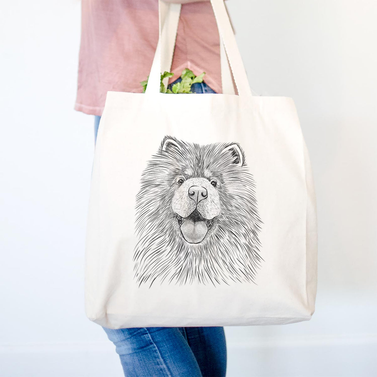 Charming Charlie the Chow Chow - Tote Bag
