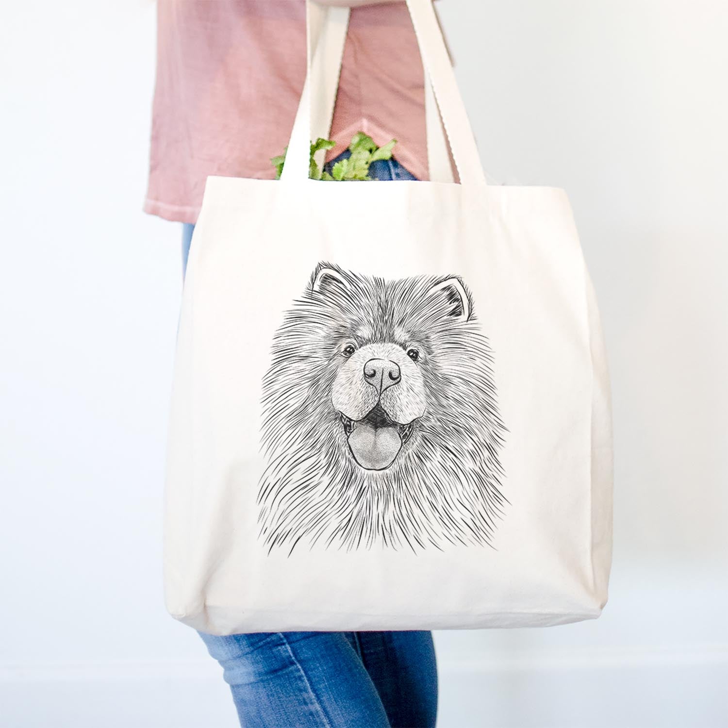 Charming Charlie the Chow Chow - Tote Bag