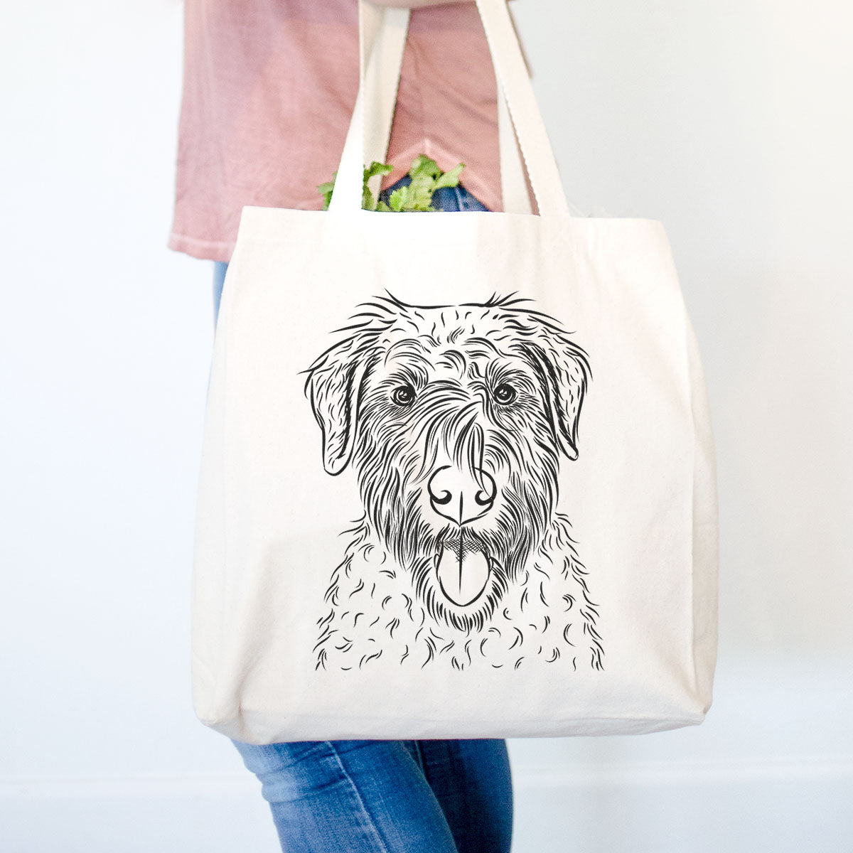 Chester the Soft Coated Wheaten Terrier - Tote Bag