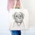 Chester the Soft Coated Wheaten Terrier - Tote Bag