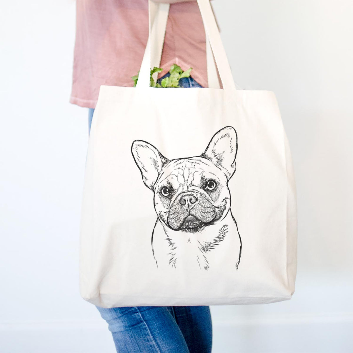 Chew Chew the French Bulldog - Tote Bag