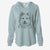 Chia the Samoyed Husky Mix - Cali Wave Hooded Sweatshirt