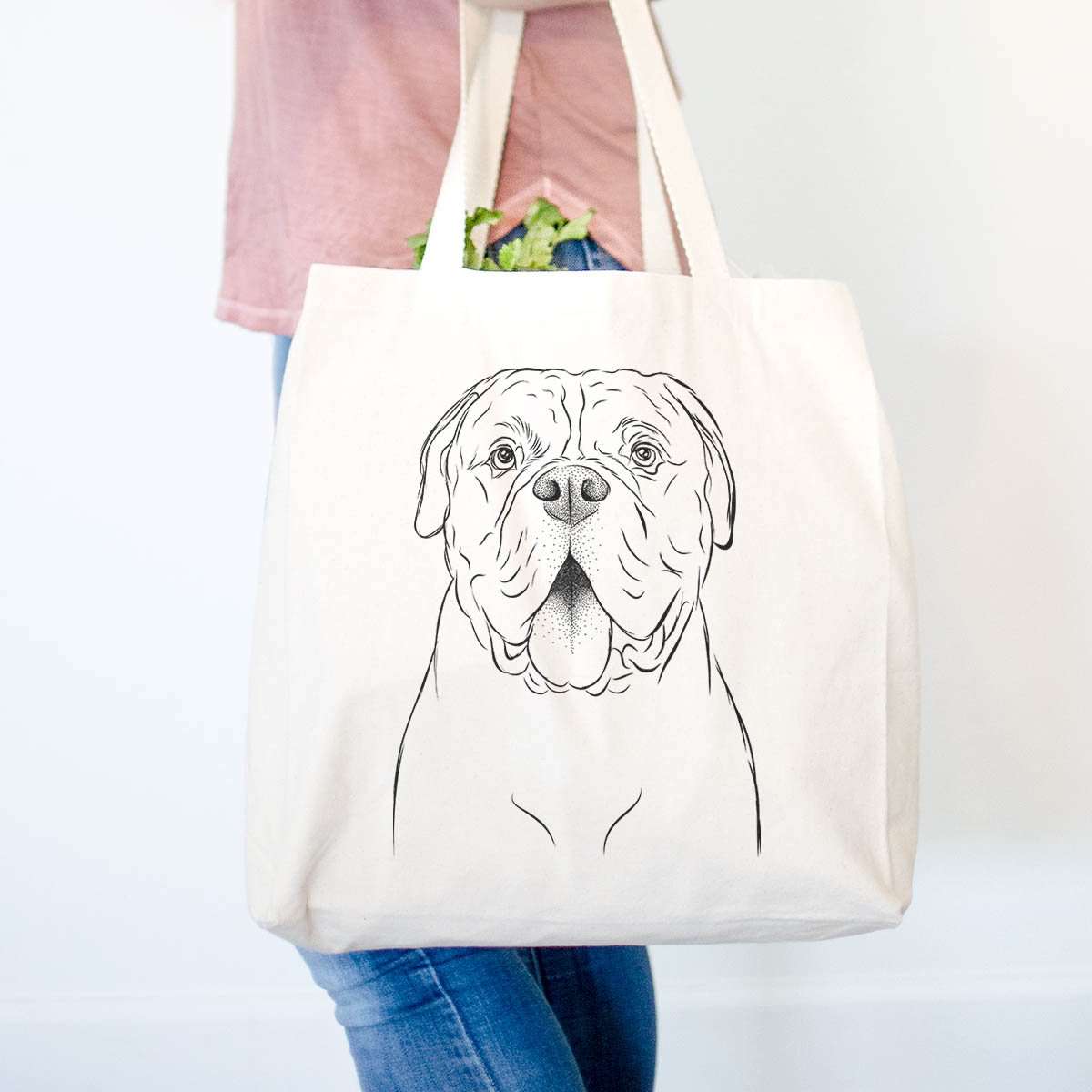 Chief the Boxer Bulldog Mix - Tote Bag