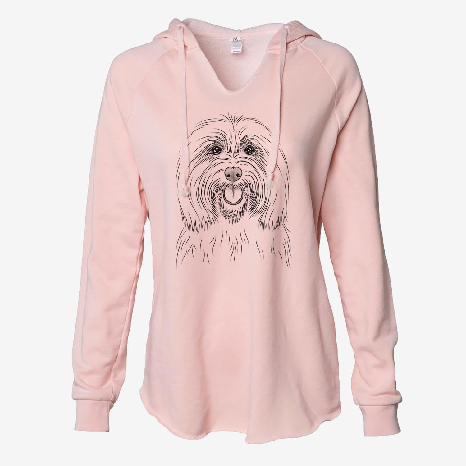 Claude the Coton de Tulear - Cali Wave Hooded Sweatshirt