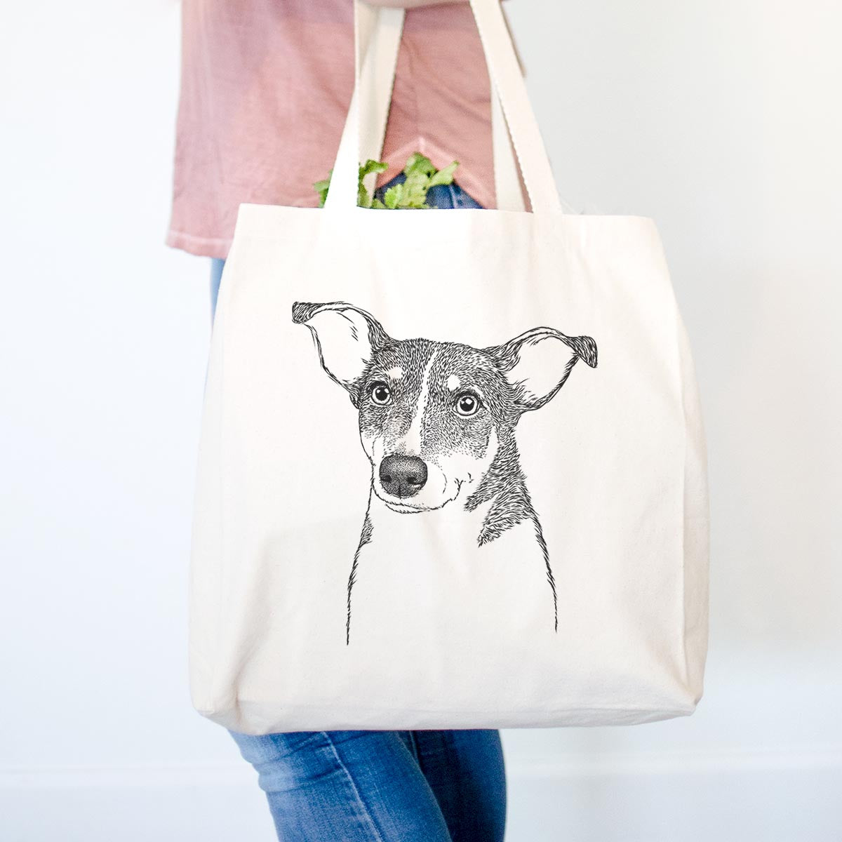 Cleo the Terrier Mix - Tote Bag