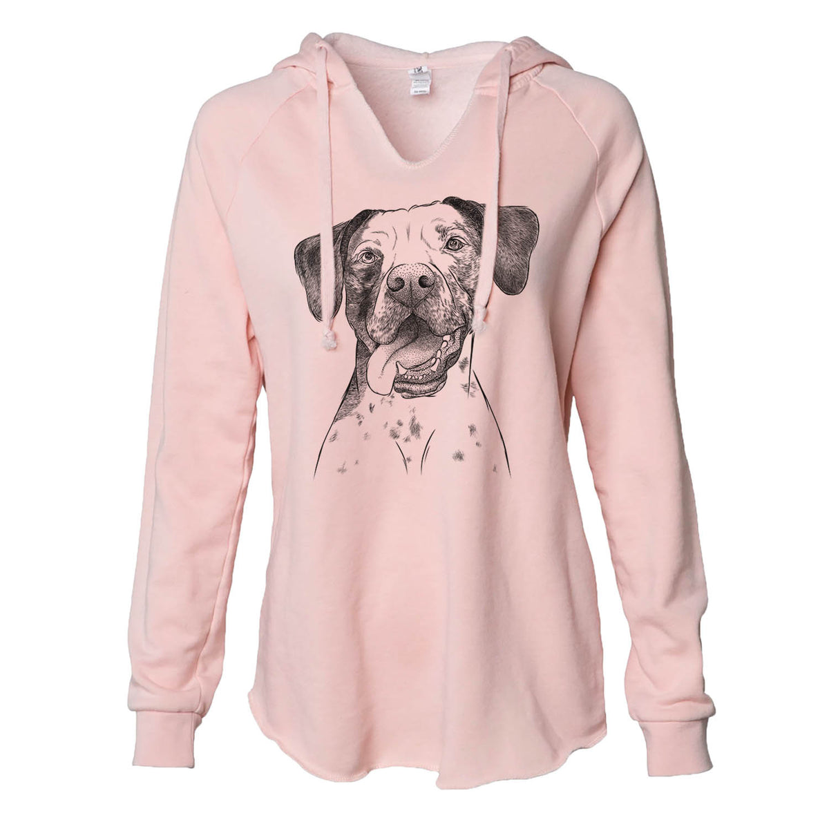 Cola the Catahoula - Cali Wave Hooded Sweatshirt