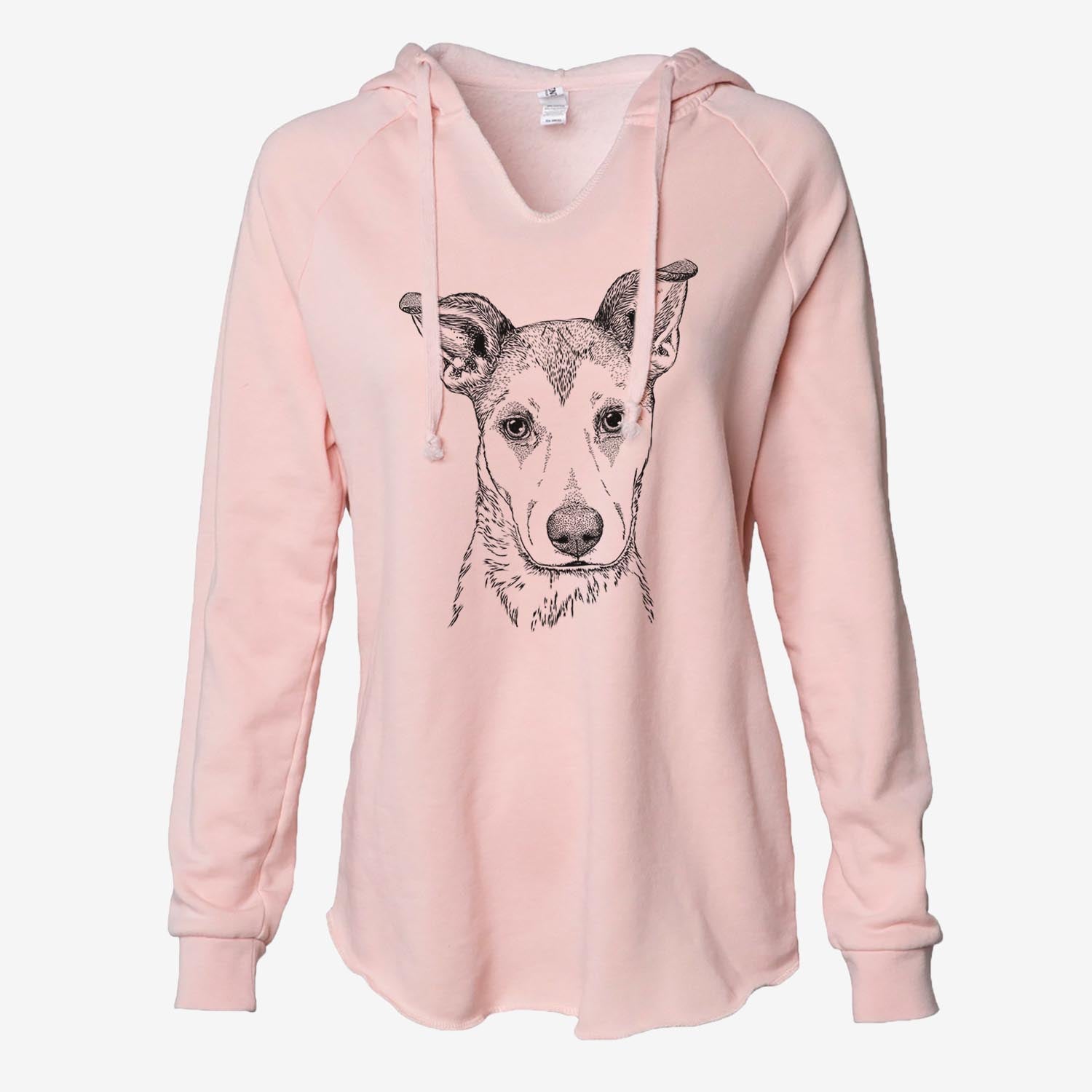 Coral the Mixed Breed - Cali Wave Hooded Sweatshirt