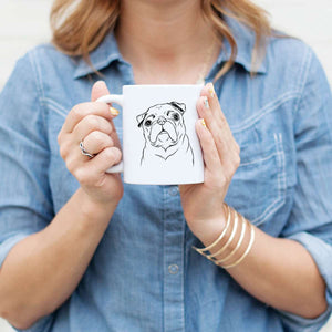 Darling Chloe the Pug - Mug