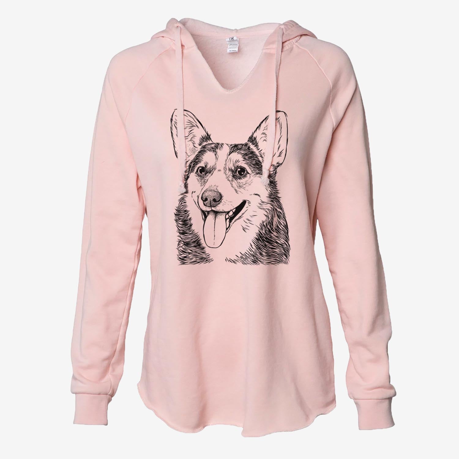 Darma the Corgi - Cali Wave Hooded Sweatshirt