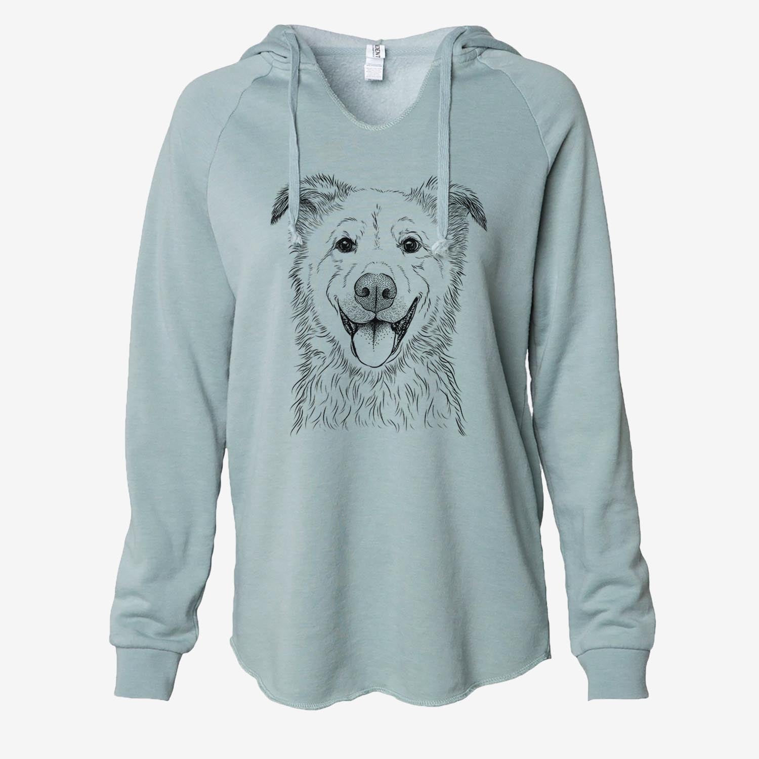 Dawson the Mixed Breed - Cali Wave Hooded Sweatshirt