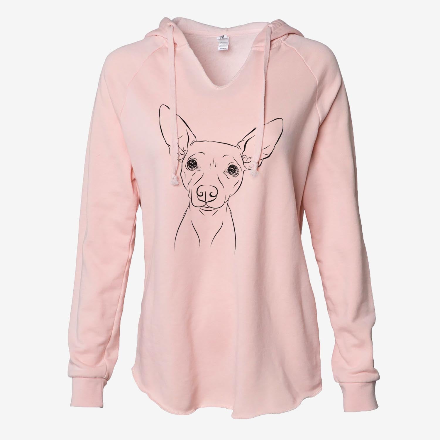 Desi the American Hairless Terrier - Cali Wave Hooded Sweatshirt