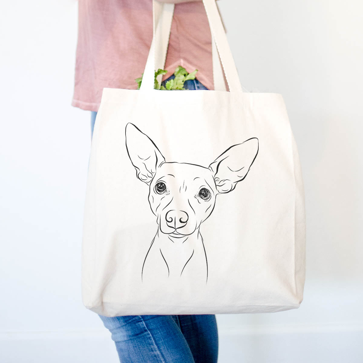 Desi the American Hairless Terrier - Tote Bag