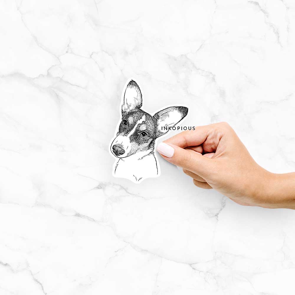 Dexter the Corgi - Decal Sticker