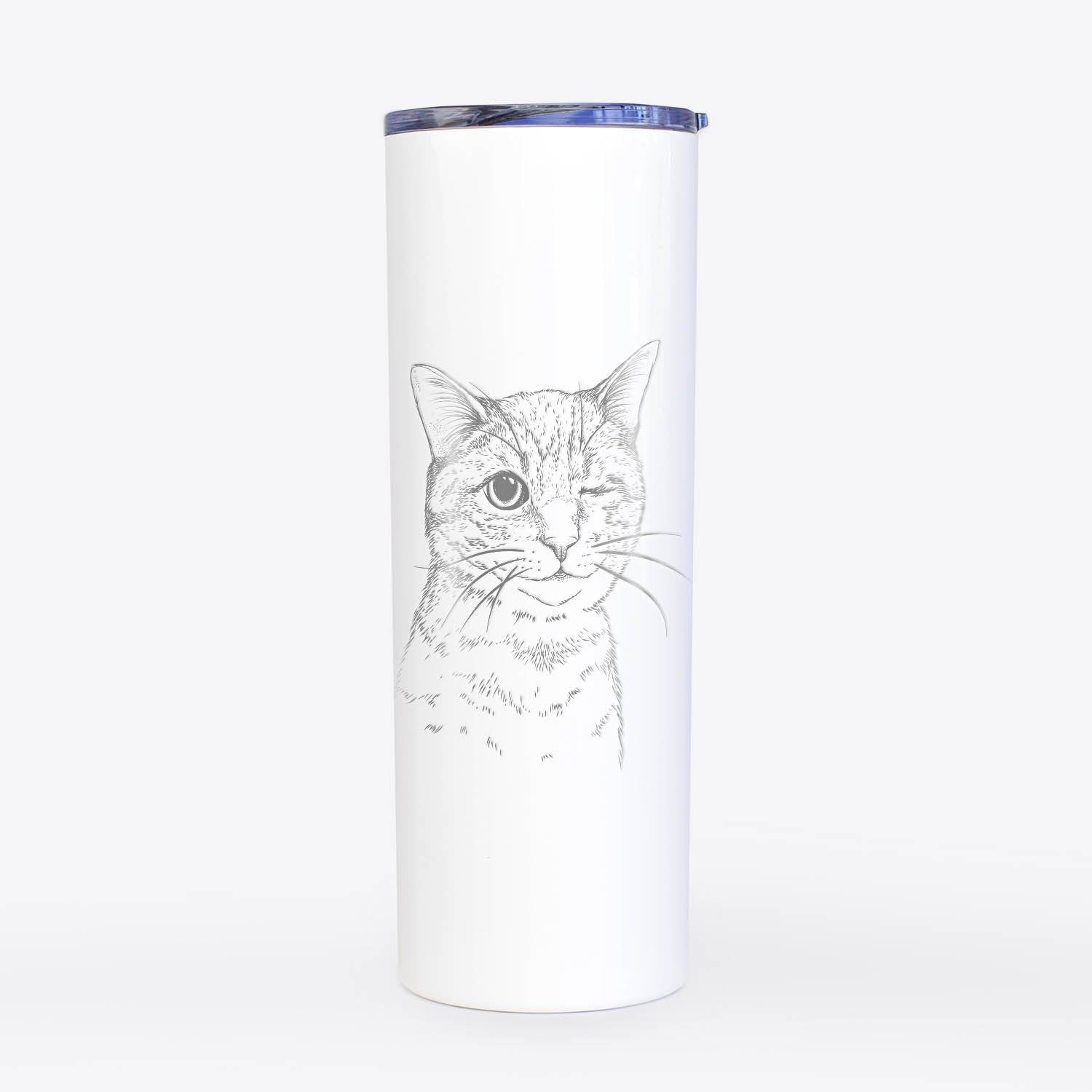 Dexter the Domestic Shorthair Cat - 20oz Skinny Tumbler