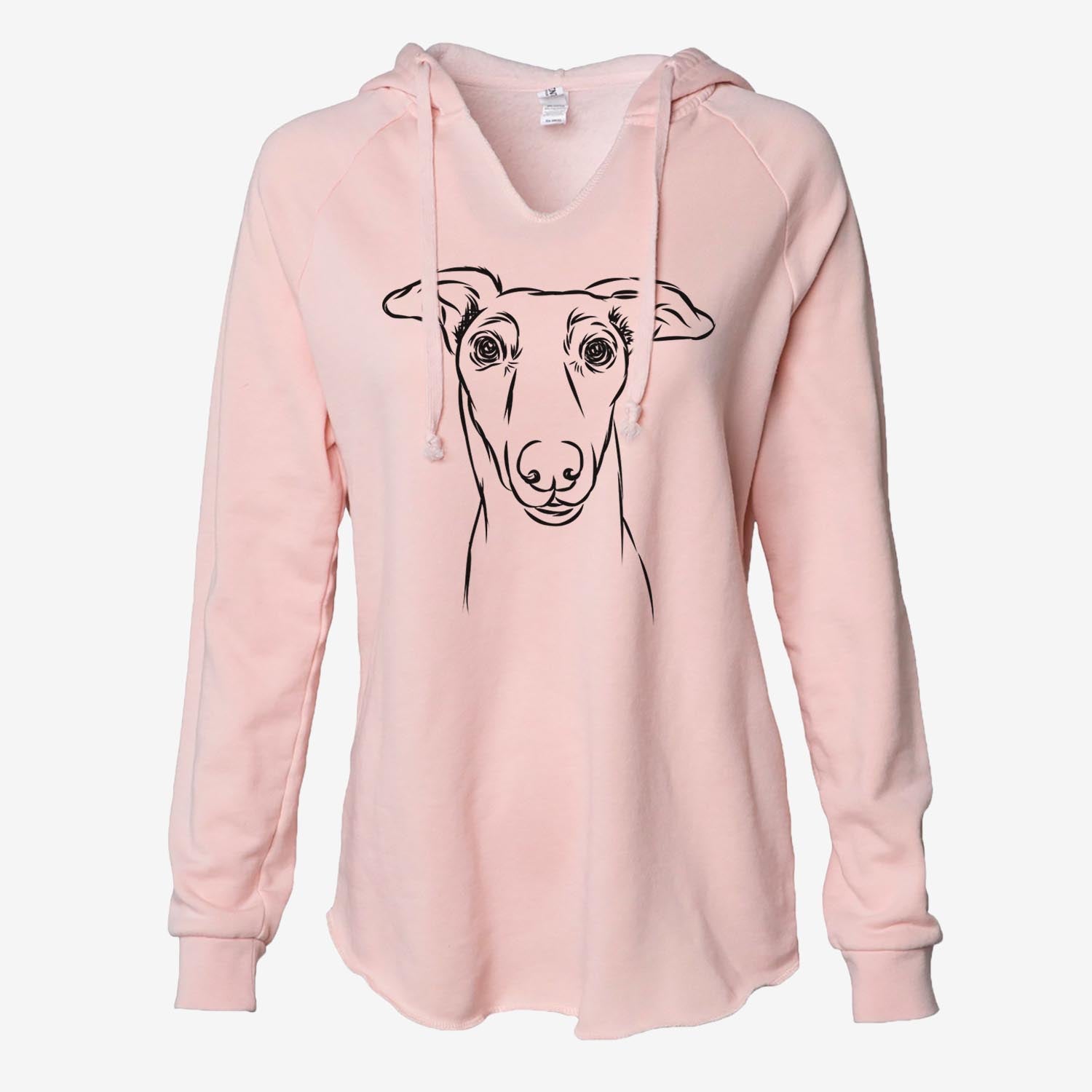 Diva the Greyhound - Cali Wave Hooded Sweatshirt