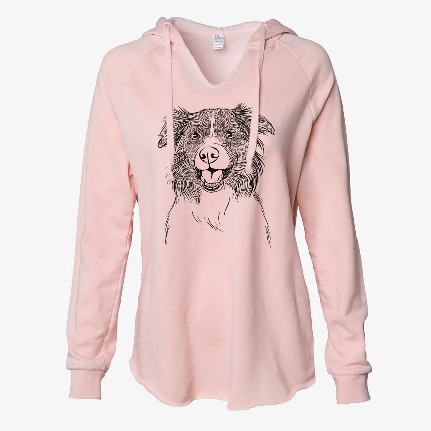 Dizzy the Border Collie - Cali Wave Hooded Sweatshirt