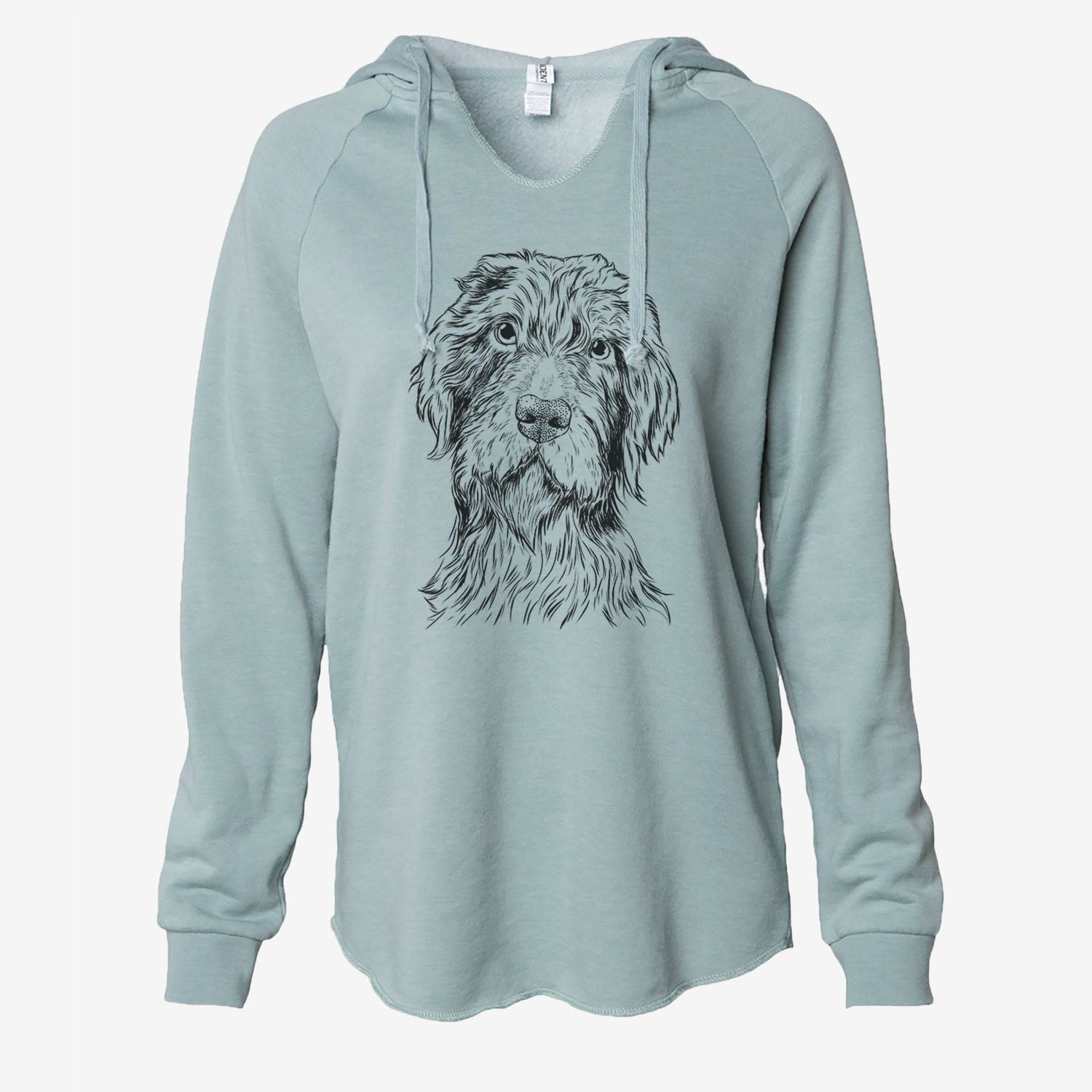 Doc Holliday the Pudelpointer - Cali Wave Hooded Sweatshirt