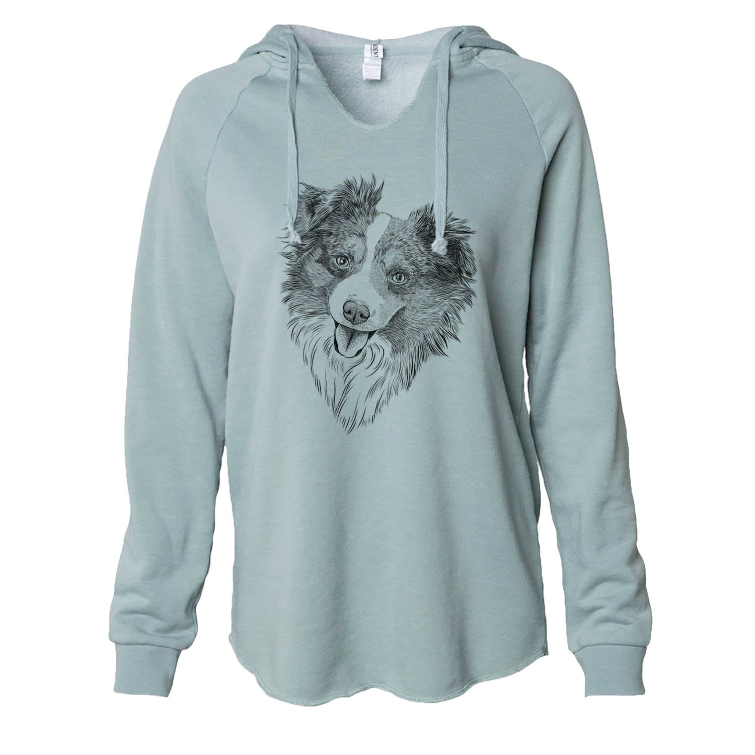 Doc the Mini Aussie - Cali Wave Hooded Sweatshirt