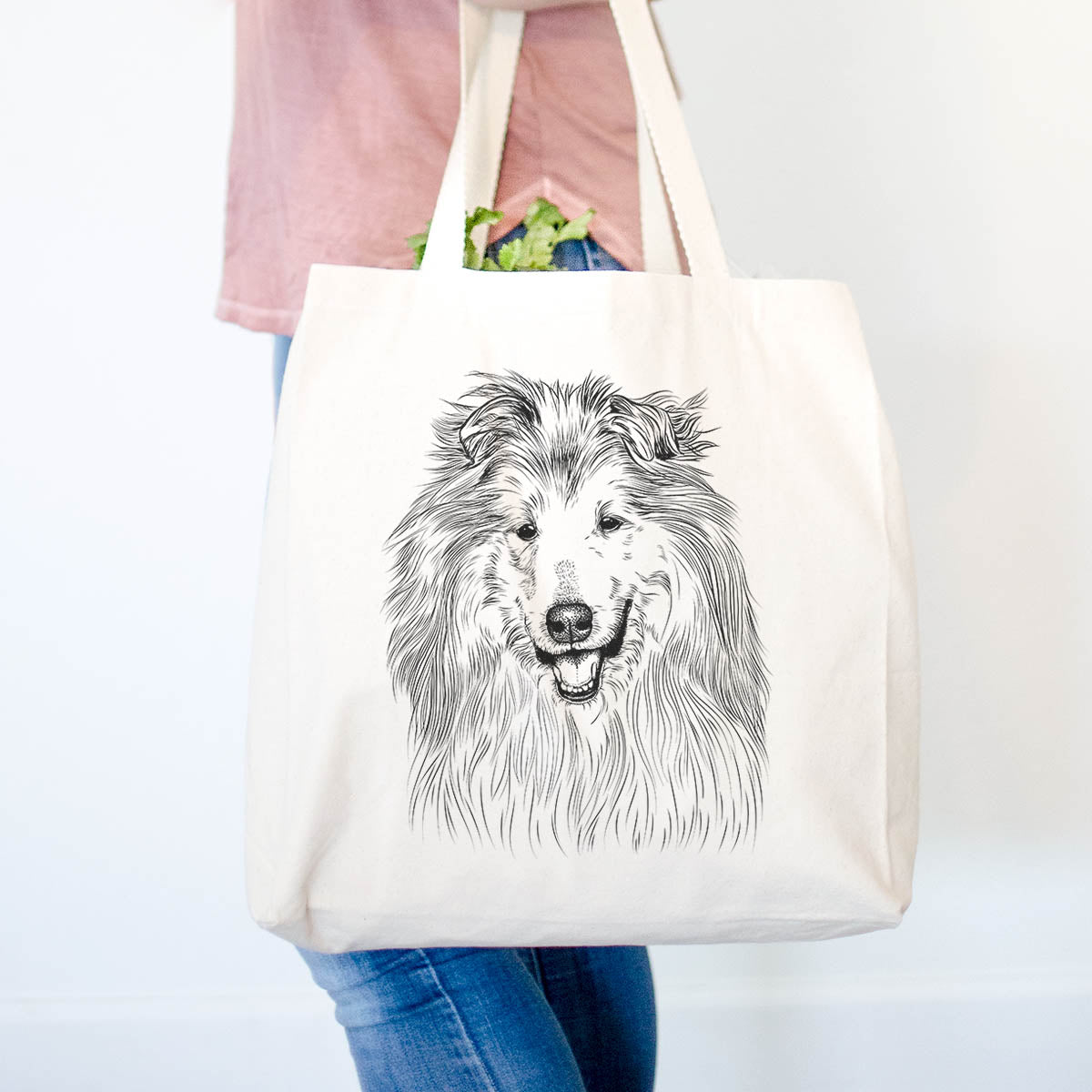 Donnan the Rough Collie - Tote Bag