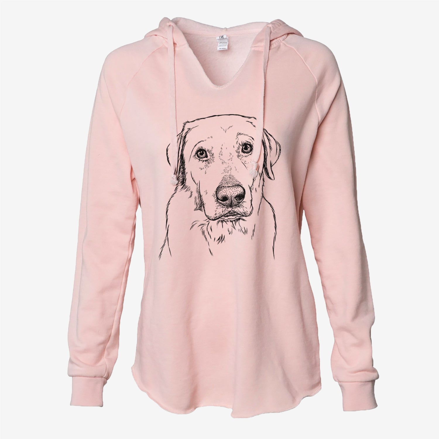 Duke the Yellow Lab - Cali Wave Hooded Sweatshirt