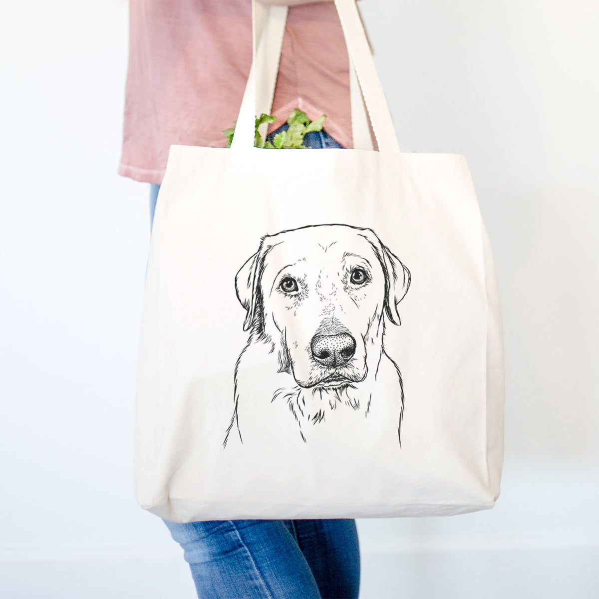 Duke the Yellow Lab - Tote Bag