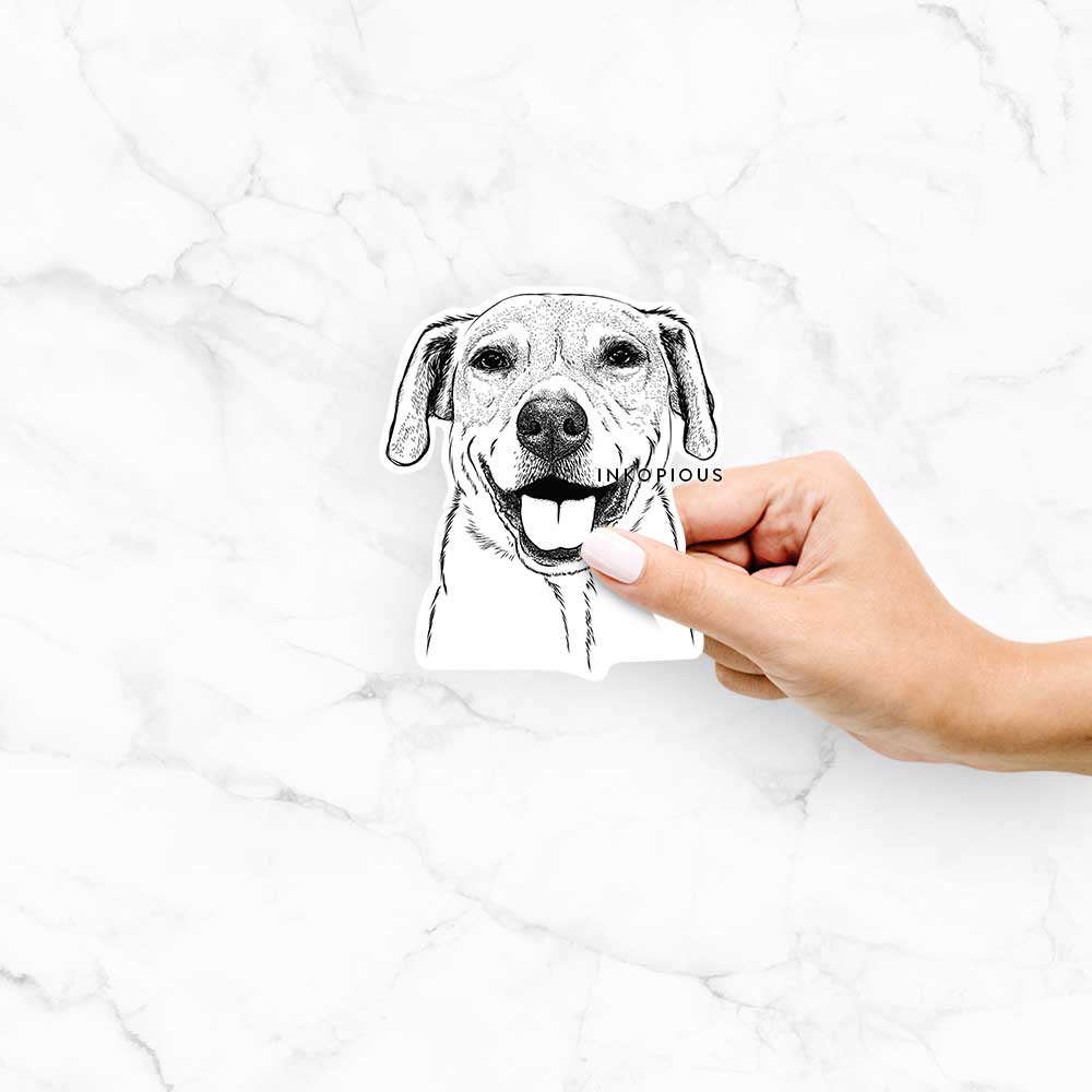 Ernie the Mixed Breed - Decal Sticker