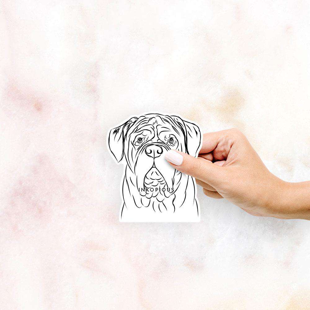 Felix the Dogue de Bordeaux - Decal Sticker
