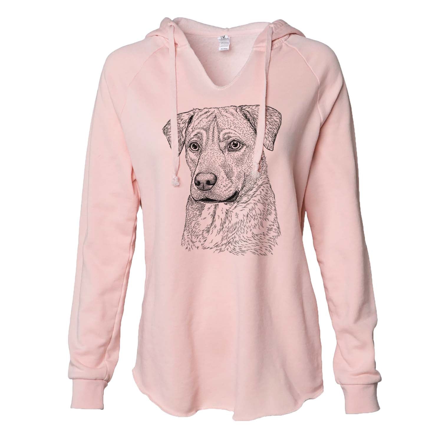 Feta the Mixed Breed - Cali Wave Hooded Sweatshirt