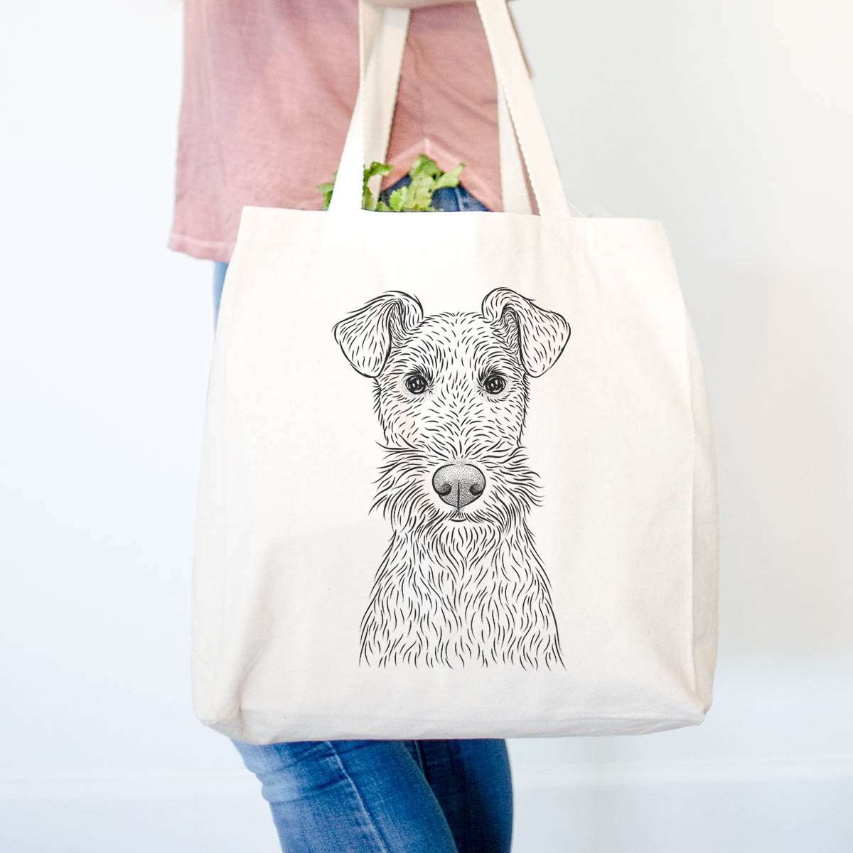 Fitz the Wire Fox Terrier - Tote Bag