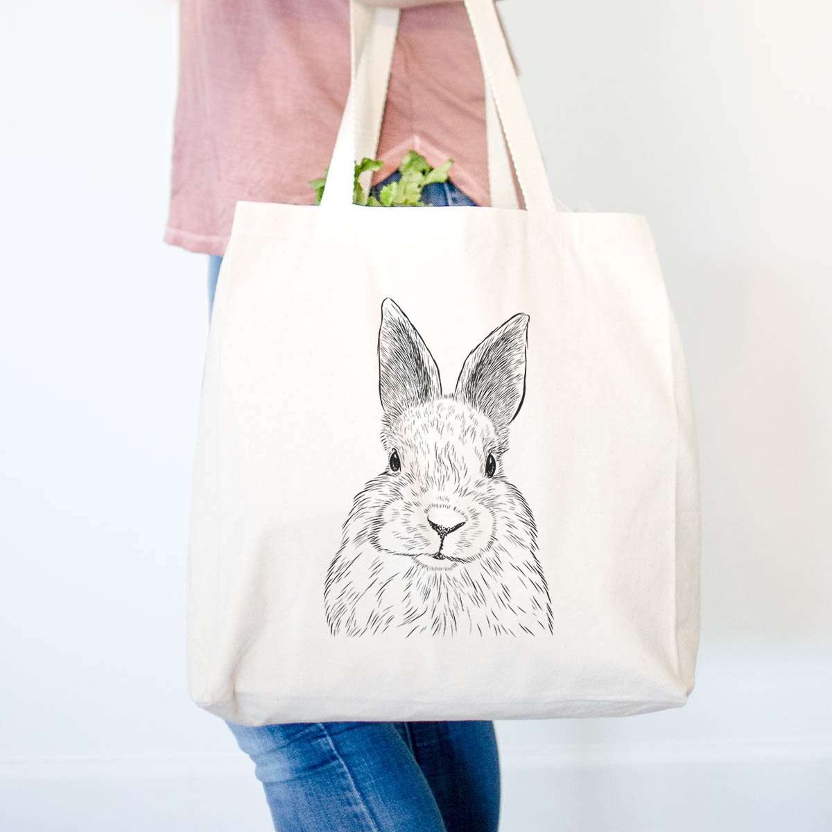 Flower the Rex Rabbit - Tote Bag